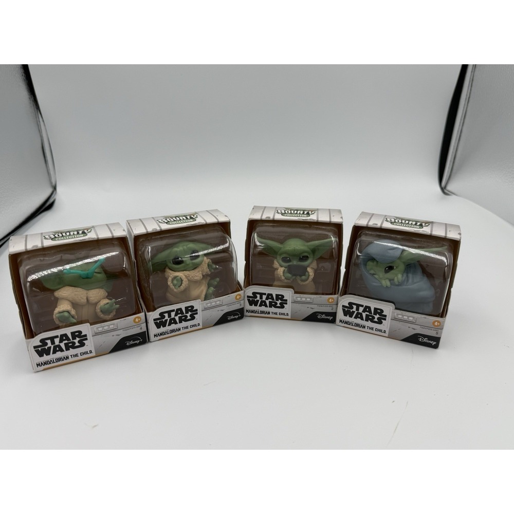 Hasbro Grogu Figures Set 4 Star Wars The Bounty Collection Series 2 Collector